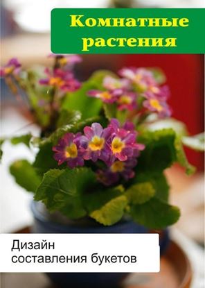 Обложка книги "Комнатные растения. Дизайн составления букетов"