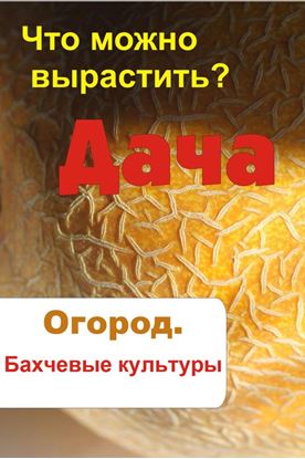 Обложка книги "Что можно вырастить? Огород. Бахчевые культуры"