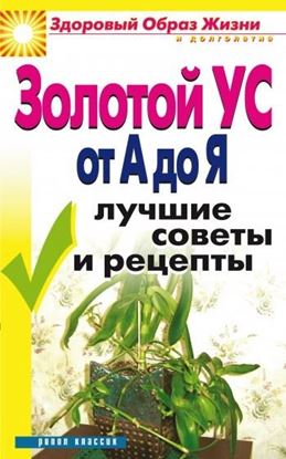 Обложка книги "Золотой ус от А до Я. Лучшие советы и рецепты"