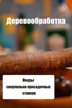 Обложка книги "Виды сверлильно-присадочных станков"