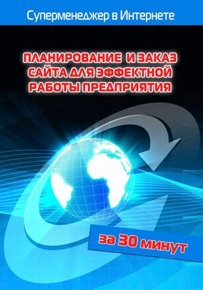 Обложка книги "Планирование и заказ сайта для эффектной работы предприятия"