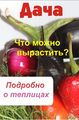 Обложка книги "Что можно вырастить? Подробно о теплицах"