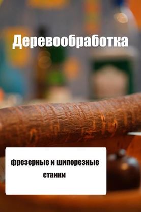 Обложка книги "Фрезерные и шипорезные станки"