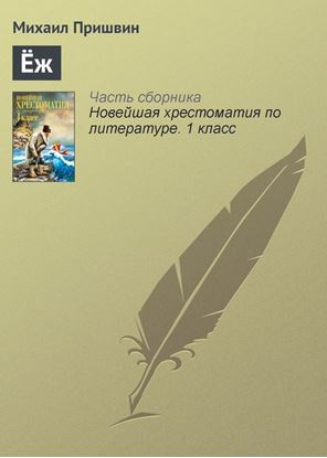 Обложка книги "Ёж"