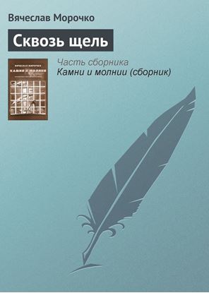 Обложка книги "Сквозь щель"