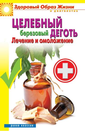 Обложка книги "Целебный березовый деготь. Лечение и омоложение"