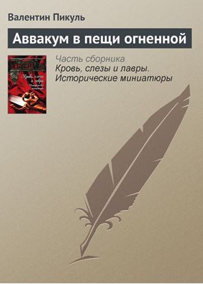 Обложка книги "Аввакум в пещи огненной"