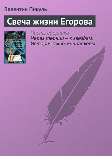 Обложка книги "Свеча жизни Егорова"