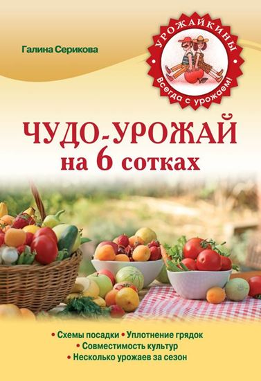 Обложка книги "Чудо-урожай на 6 сотках"
