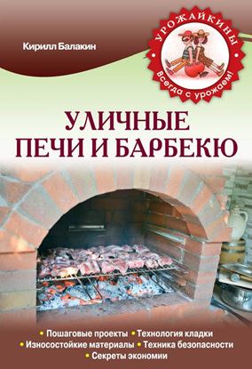 Обложка книги "Уличные печи и барбекю"