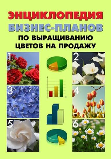 Обложка книги "Энциклопедия бизнес-планов по выращиванию цветов на продажу"