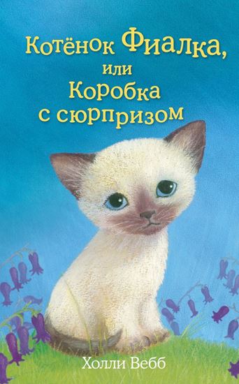 Обложка книги "Котёнок Фиалка, или Коробка с сюрпризом"