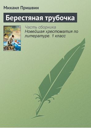 Обложка книги "Берестяная трубочка"