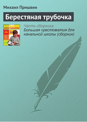 Обложка книги "Берестяная трубочка"