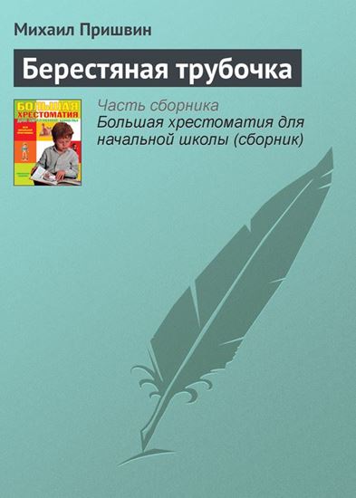 Обложка книги "Берестяная трубочка"