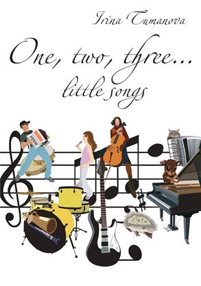 Обложка книги "One, two, three… little songs"