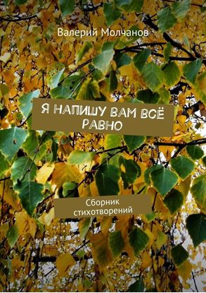 Обложка книги "Я напишу вам всё равно. Сборник стихотворений"