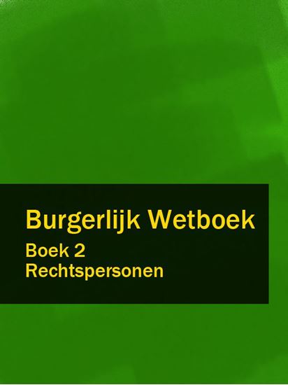 Обложка книги "Burgerlijk Wetboek boek 2"
