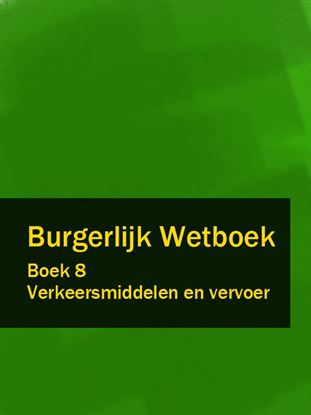 Обложка книги "Burgerlijk Wetboek boek 8"