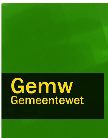 Обложка книги "Gemeentewet – Gemw"