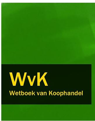 Обложка книги "Wetboek van Koophandel – WvK"