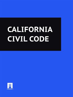 Обложка книги "California Civil Code"