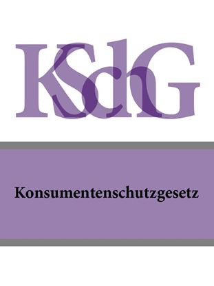 Обложка книги "Konsumentenschutzgesetz – KSchG"