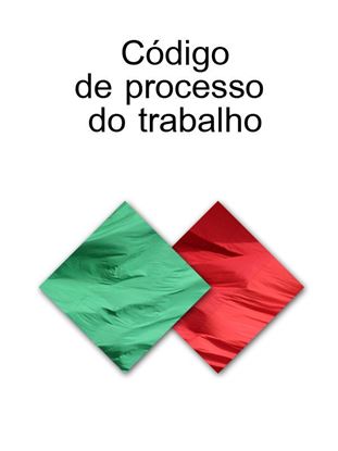 Обложка книги "CODIGO DE PROCESSO DO TRABALHO (Portugal)"
