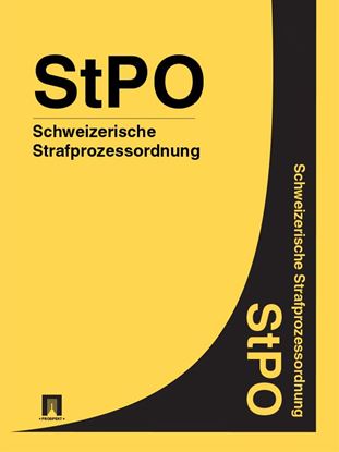 Обложка книги "Schweizerische Strafprozessordnung – StPO"