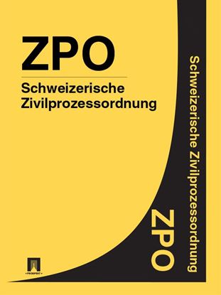 Обложка книги "Schweizerische Zivilprozessordnung – ZPO"