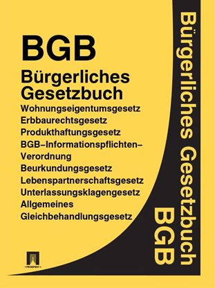Обложка книги "BGB – Bürgerliches Gesetzbuch"