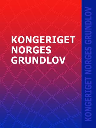 Обложка книги "Kongeriget Norges Grundlov"