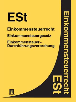 Обложка книги "Einkommensteuerrecht – ESt"