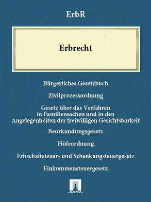 Обложка книги "Erbrecht – ErbR"