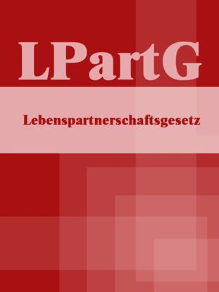 Обложка книги "Lebenspartnerschaftsgesetz – LPartG"