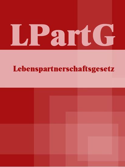 Обложка книги "Lebenspartnerschaftsgesetz – LPartG"