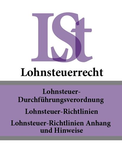 Обложка книги "Lohnsteuerrecht – LSt"