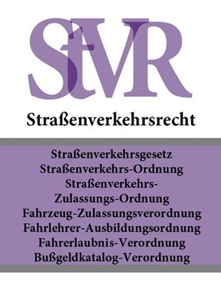 Обложка книги "Straßenverkehrsrecht – StVR"
