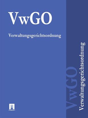 Обложка книги "VwGO"