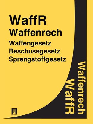 Обложка книги "Waffenrecht – WaffR"