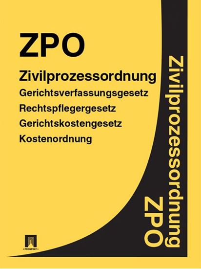 Обложка книги "Zivilprozessordnung – ZPO"