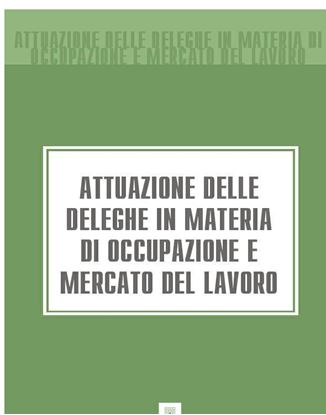 Обложка книги "Attuazione delle deleghe in materia di occupazione e mercato del lavoro"