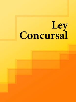 Обложка книги "Ley Concursal"