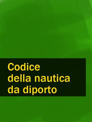 Обложка книги "Codice della nautica da diporto"