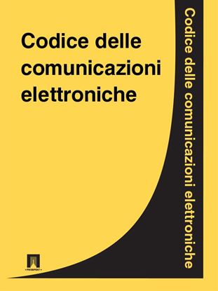 Обложка книги "Codice delle comunicazioni elettroniche"