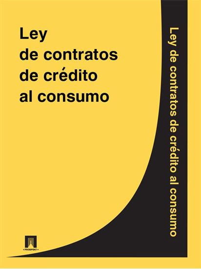 Обложка книги "Ley de contratos de credito al consumo"