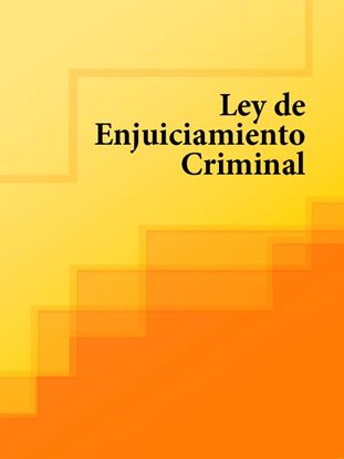 Обложка книги "Ley de Enjuiciamiento Criminal de España"