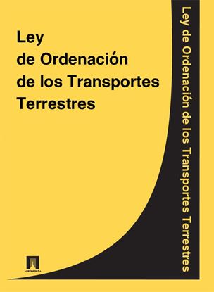 Обложка книги "Ley de Ordenacion de los Transportes Terrestres"