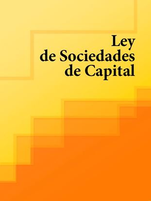 Обложка книги "Ley de Sociedades de Capital"