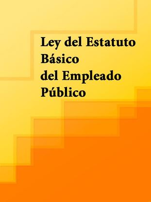 Обложка книги "Ley del Estatuto Básico del Empleado Público"